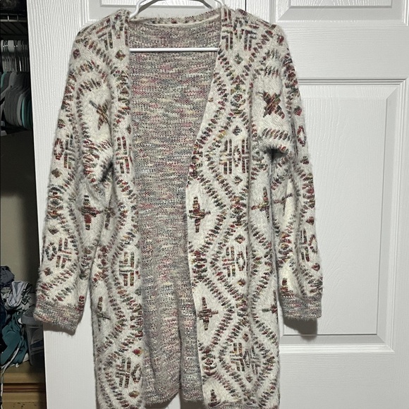 Amazon Multicolor Patterned Cardigan - Picture 1 of 2